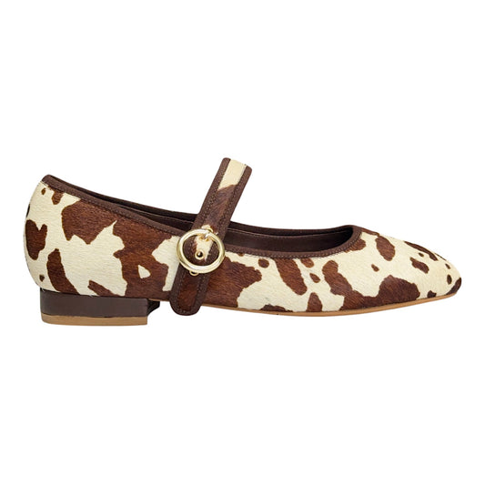BALLERINAS NOIR - BROWN COW HAIR